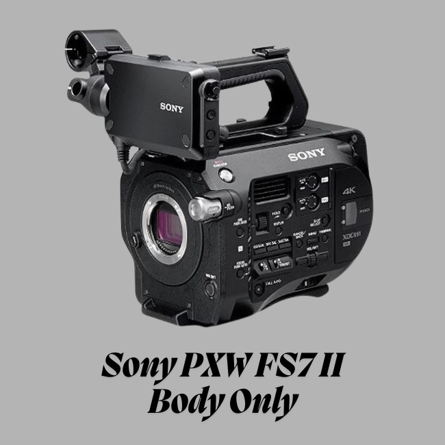 Camera-SONY PXW-FS7 II Body Only