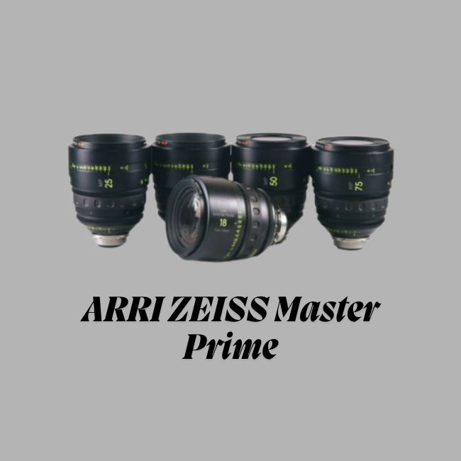 ARRI Zeiss Master Prime T1.3 (18, 25, 32, 50, 75)