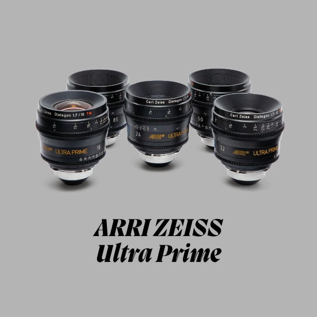 ARRI Zeiss Ultra Prime T1.3 (16, 24, 32, 50, 85)